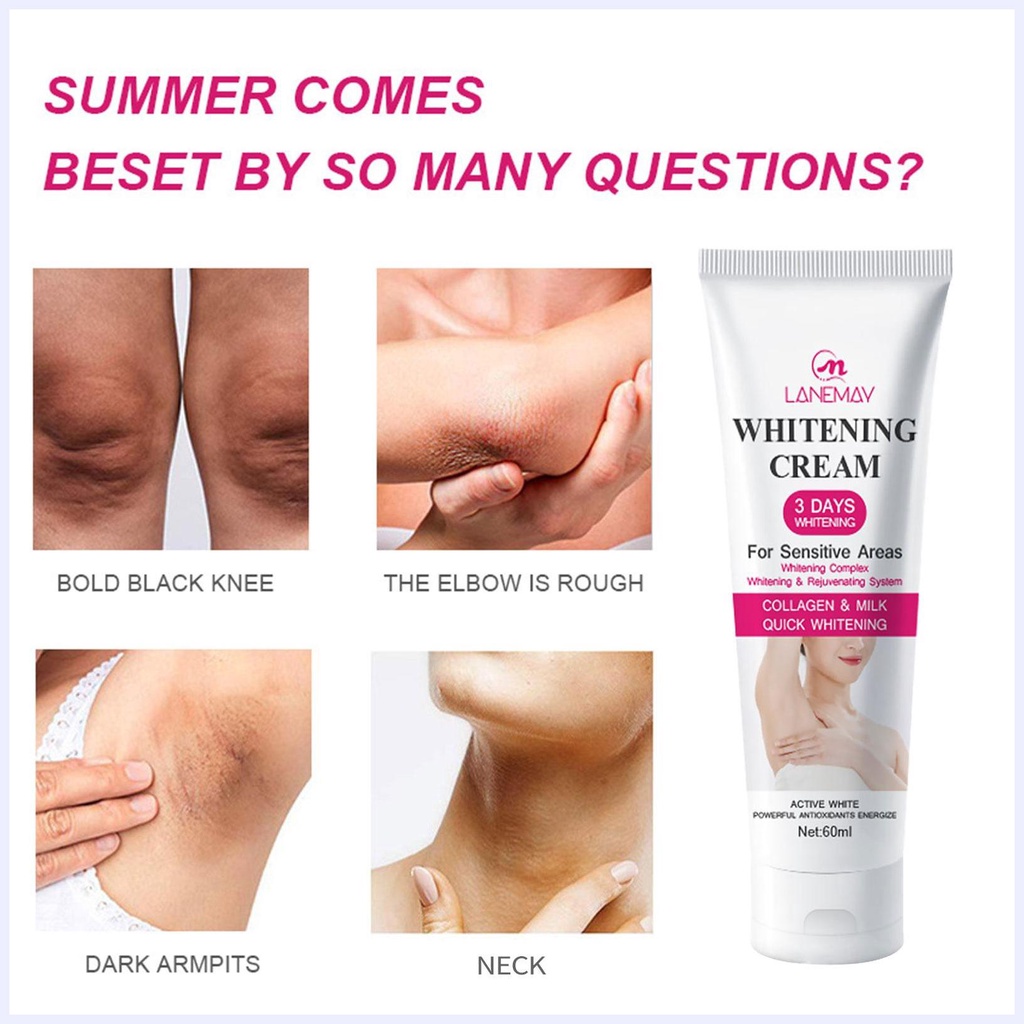 Kem Làm Trắng Nách Kem Sáng Da Vùng Nhạy Cảm Làm Trắng Và Trị Thâm Nách Beauty Kem Sáng Da