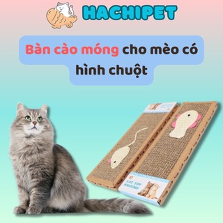 Bàn cào móng cho mèo có hình chuột taotaopet