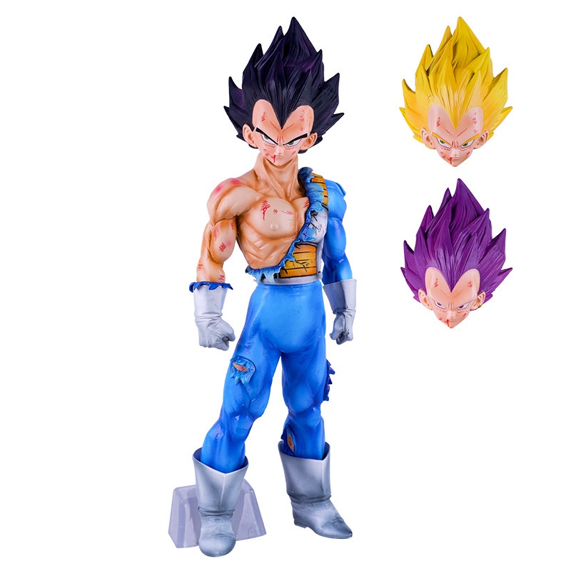 Mô Hình Nhân Vật vegeta Trong Phim Bảy Viên Ngọc Rồng Màu Xanh Dương