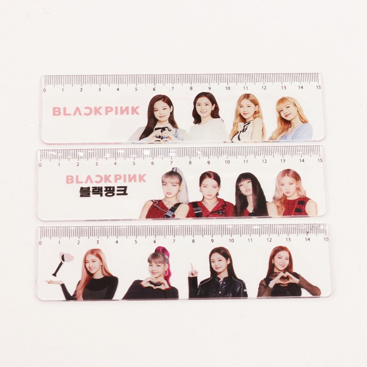 Thước Kẻ Họa Tiết blackpink Xinh Xắn Dùng Trong Học Tập