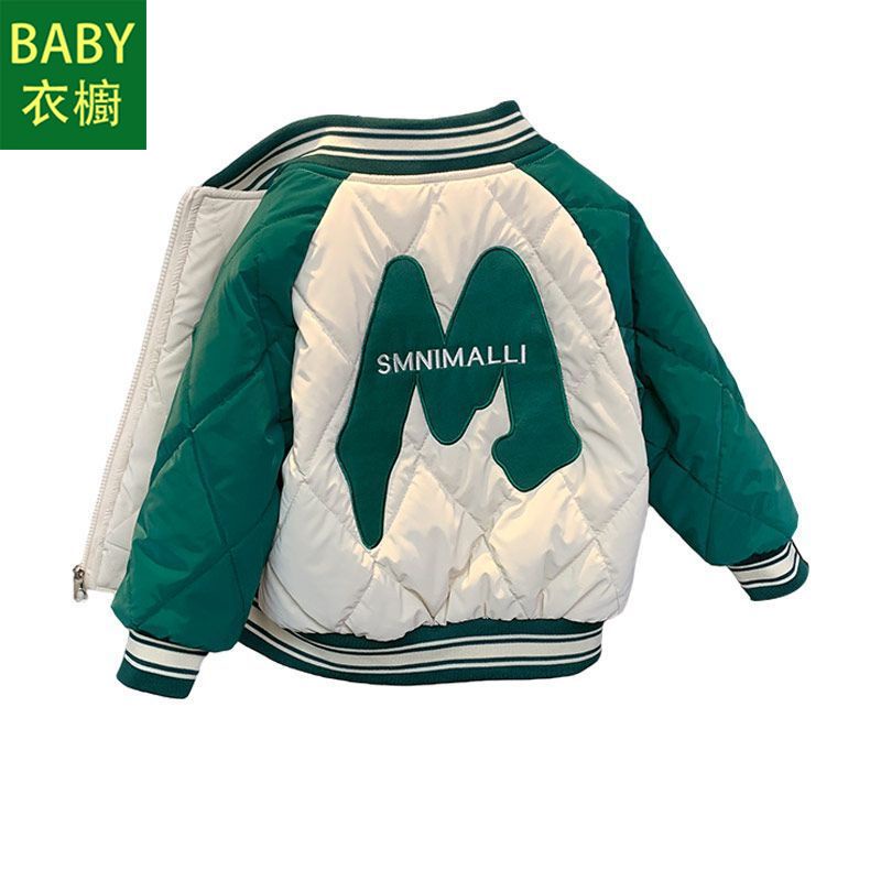 Áo Khoác Lót Lông Cừu cotton Dày Dặn Phong Cách Mới 2023 Cho Bé Trai