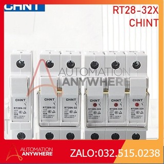 Bộ cầu chì sứ chint rt28-32x 32a 500v 10x38 ro15