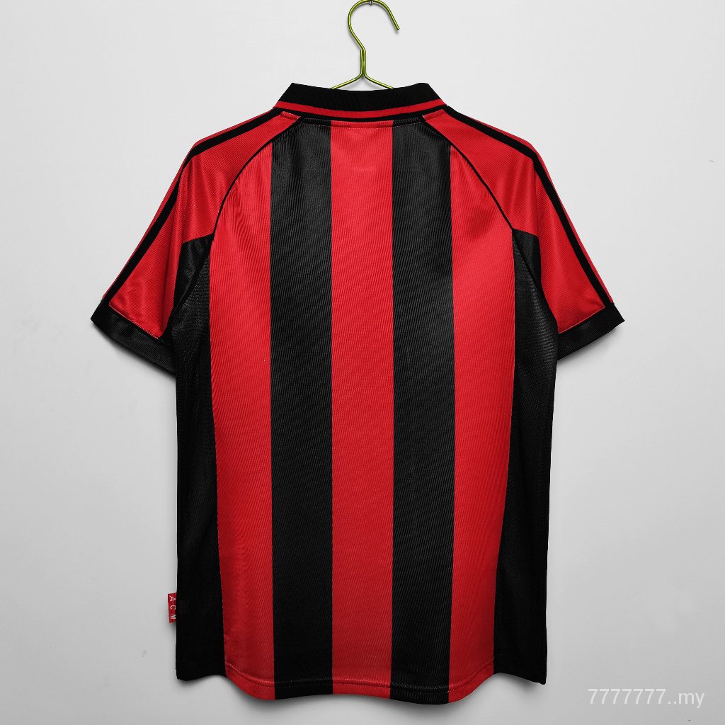 Áo Thun Số 98-99 milan Sân Nhà Phong Cách retro