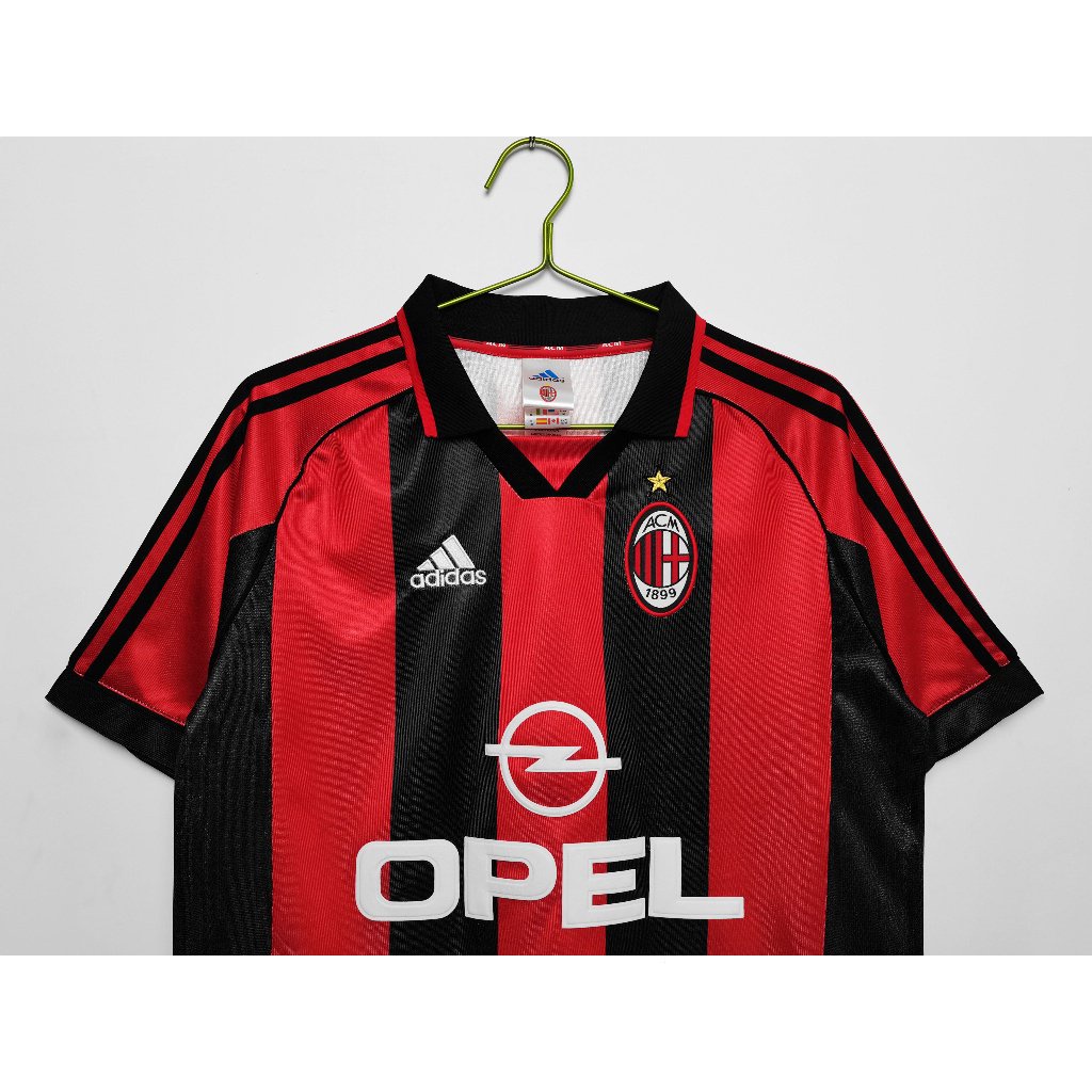 Áo Thun Số 98-99 milan Sân Nhà Phong Cách retro