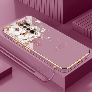 ốp lưng Redmi 9 REDMI note 8 pro Ốp Điện Thoại TPU silicone Mềm Mạ Điện Summer flower Tiết Hoa Bảo Vệ Cho Redmi 9 REDMI note 8 pro