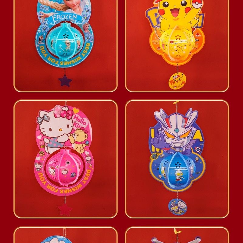 Lồng Đèn Ba Chiều Hình Cầu / pikachu Hoạt Hình Sáng Tạo Kích Thước Trung Thu Nhỏ Gọn Sáng Tạo Dành Cho Trẻ Em 2023