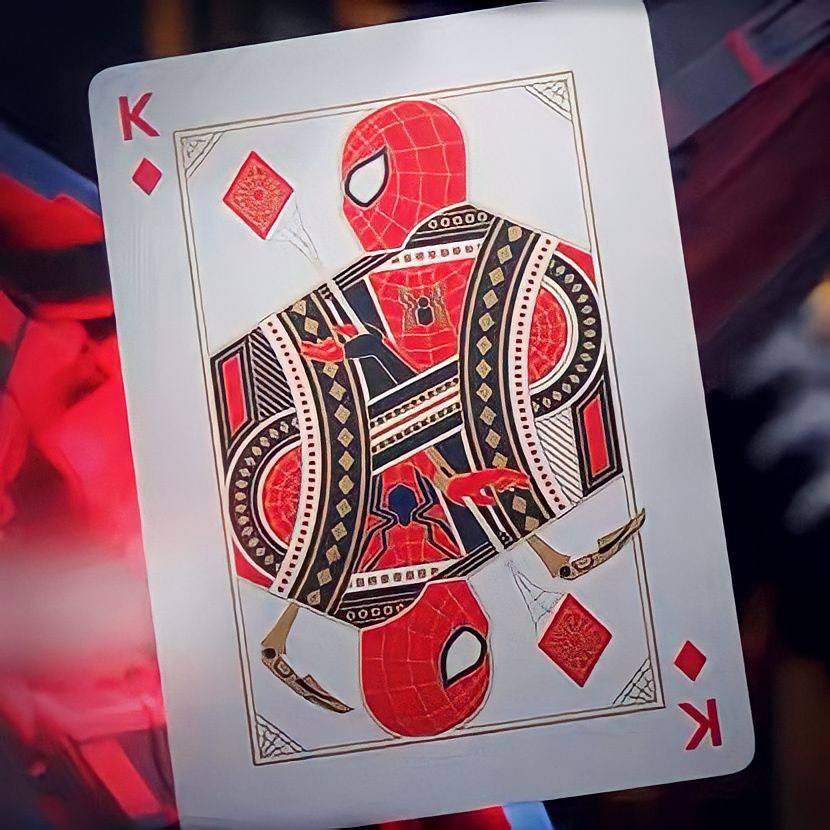 Bộ Bài Tây Spider Man Marvel | Thẻ Bài Sưu Tầm Trưng Bày