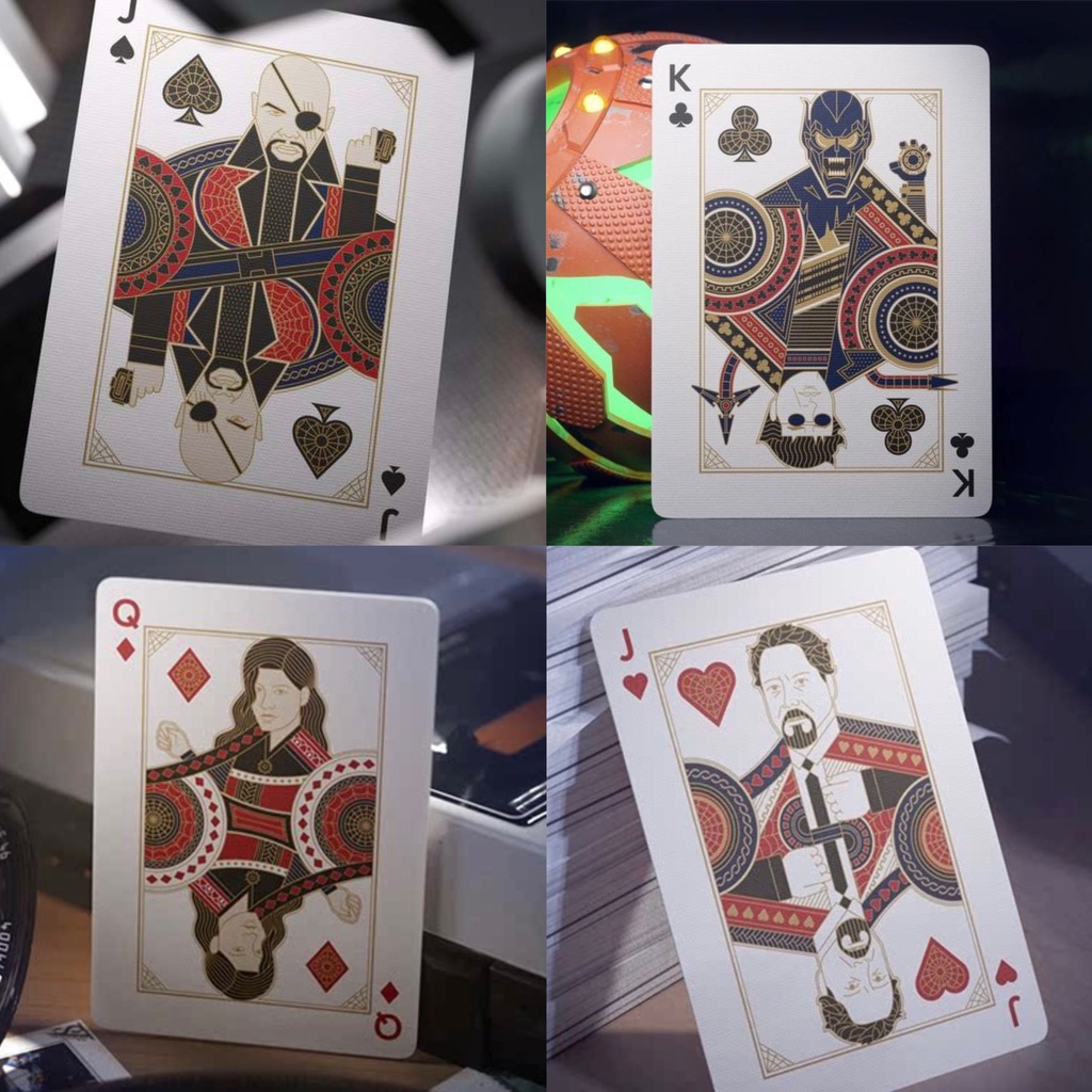 Bộ Bài Tây Spider Man Marvel | Thẻ Bài Sưu Tầm Trưng Bày