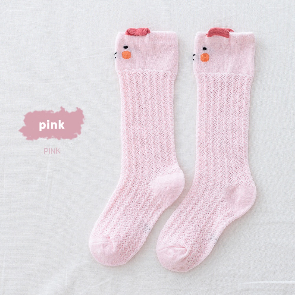 1 Đôi Vớ cotton Dài Qua Gối Chống Muỗi Mùa Hè Cho Bé