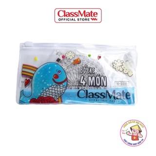 Bộ Thước Eke Đo Góc CLASSMATE 4 Món CL-RS103