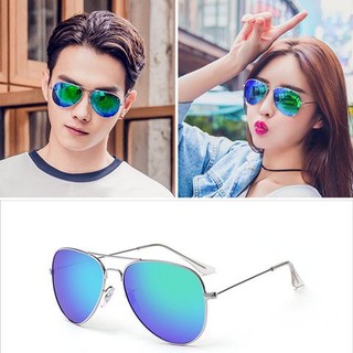 Mới kính mát phi công gọng nhôm thời trang cho nam nữ