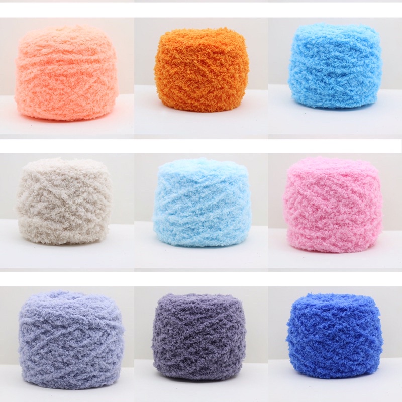 Len bông xù 100g  | Hương Xinh Xinh Official