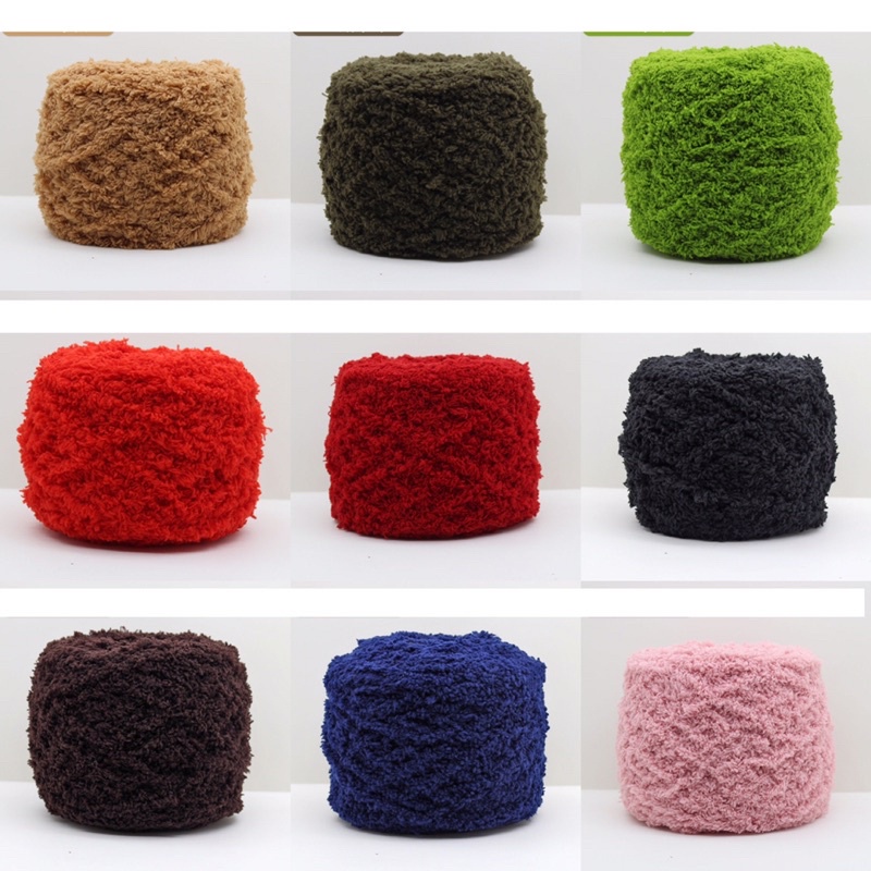 Len bông xù 100g  | Hương Xinh Xinh Official