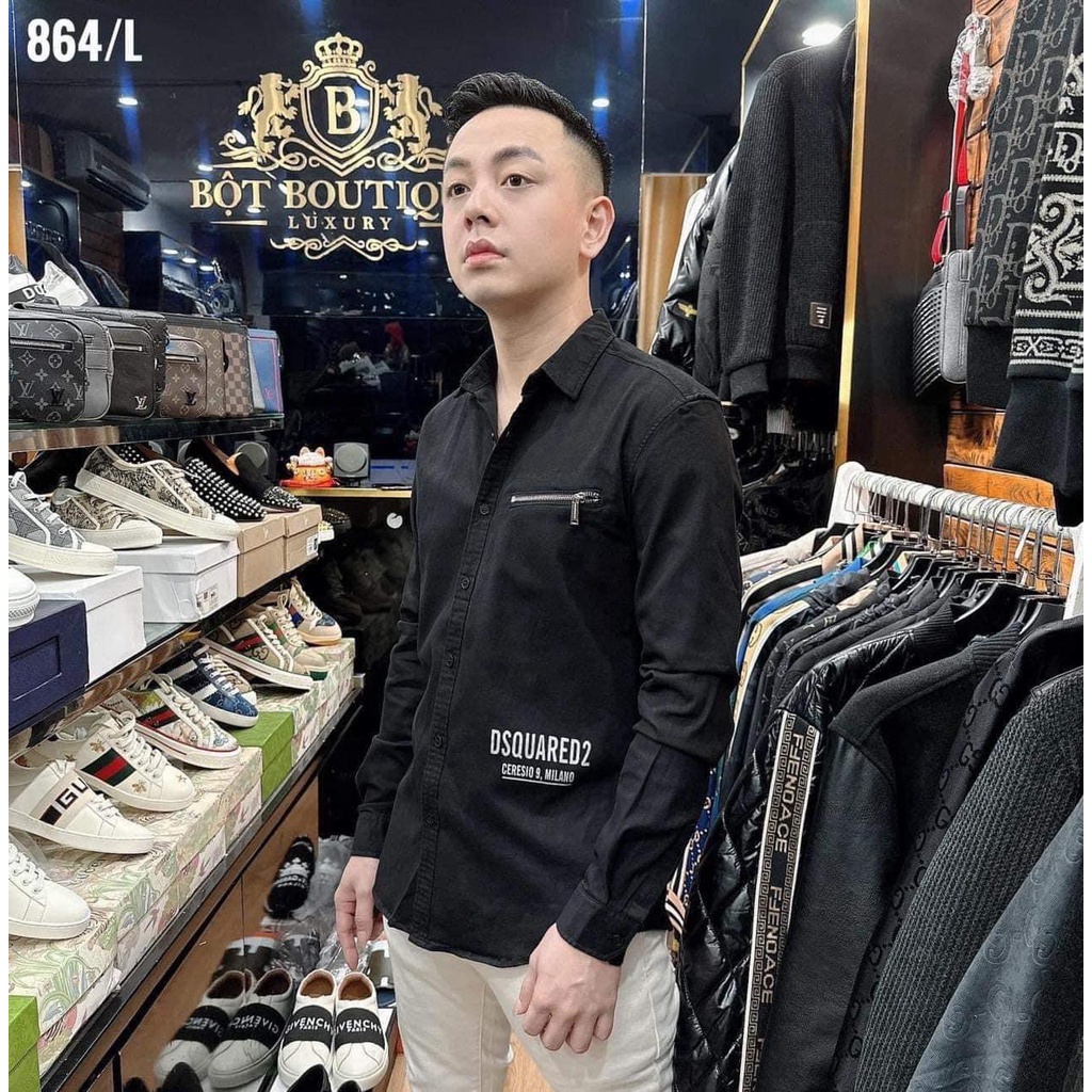 Xưởng Sỉ Áo sơ mi nam dài tay chất vải mềm mại sang xịn mịn ⚡Halo Man⚡