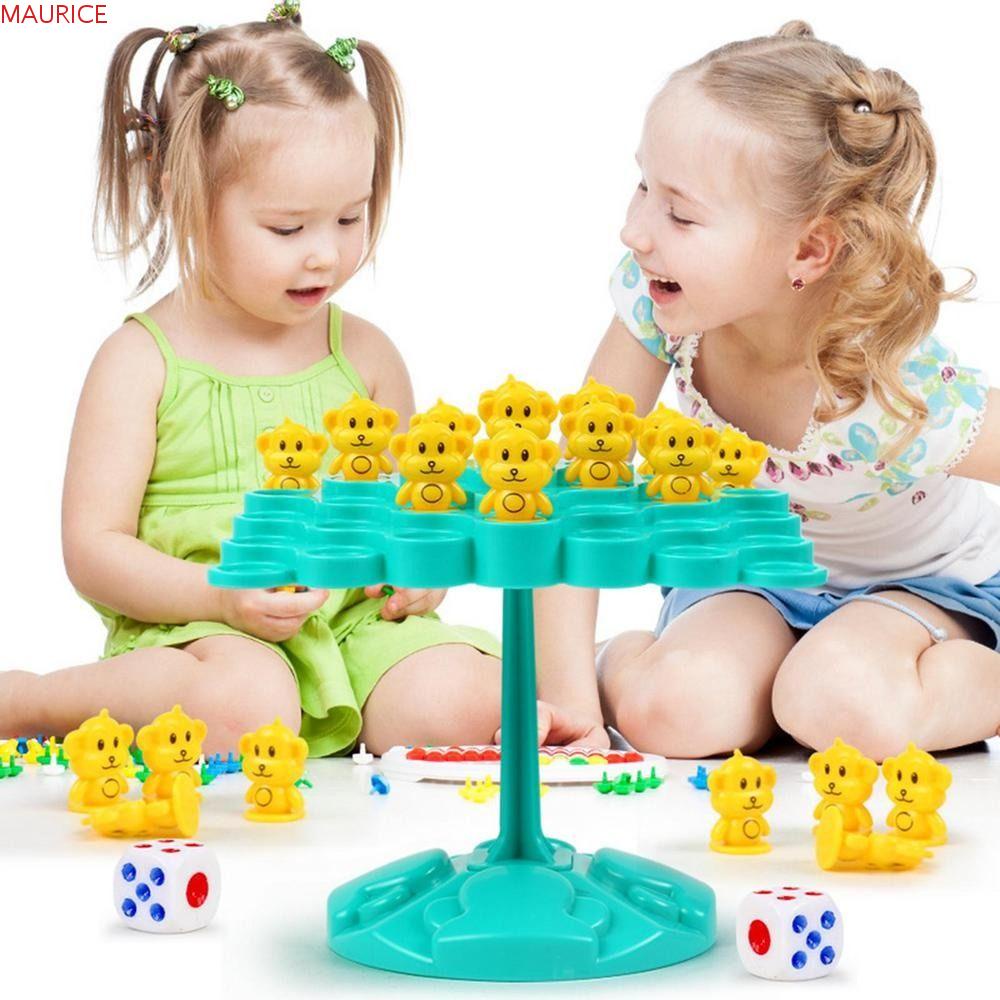 Maurice Bộ Đồ Chơi Cây Cảnh Cân Bằng Khỉ Con Vui Nhộn Cho Bé