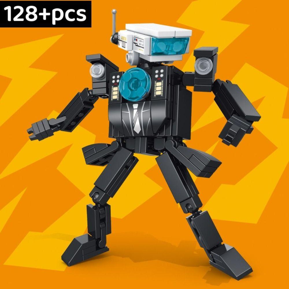 Ivanes Bộ Mô Hình Đồ Chơi toilet man skibidi man skibidi man Loa titan diy Để Bàn Trang Trí Có Thể Tháo Rời