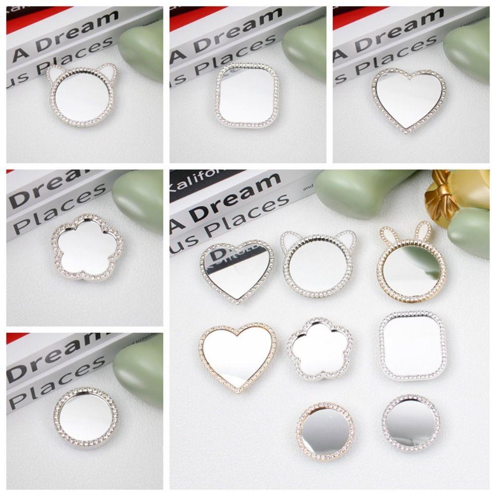 Giá Đỡ Điện Thoại Di Động ins Gương Túi Khí Hình Thỏ Hoa Đa Năng Dễ Thương