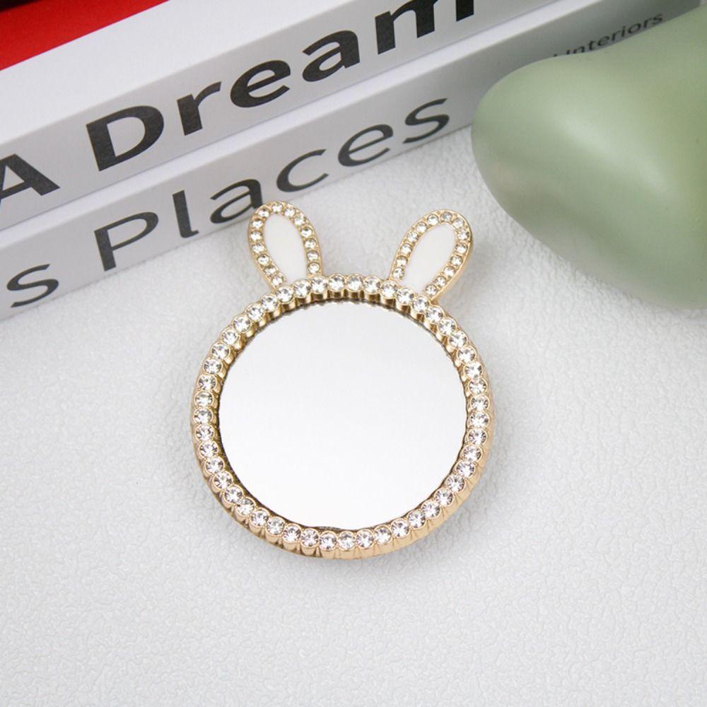 Giá Đỡ Điện Thoại Di Động ins Gương Túi Khí Hình Thỏ Hoa Đa Năng Dễ Thương