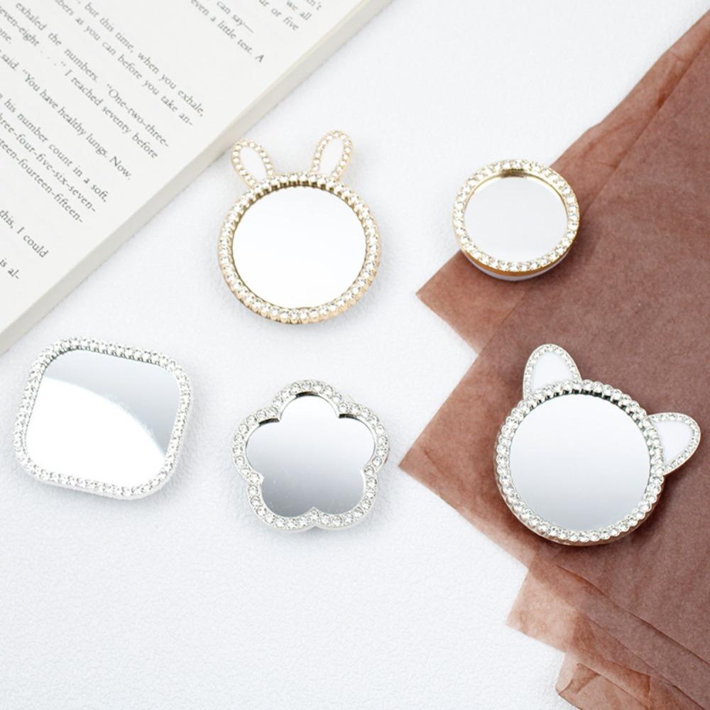 Giá Đỡ Điện Thoại Di Động ins Gương Túi Khí Hình Thỏ Hoa Đa Năng Dễ Thương