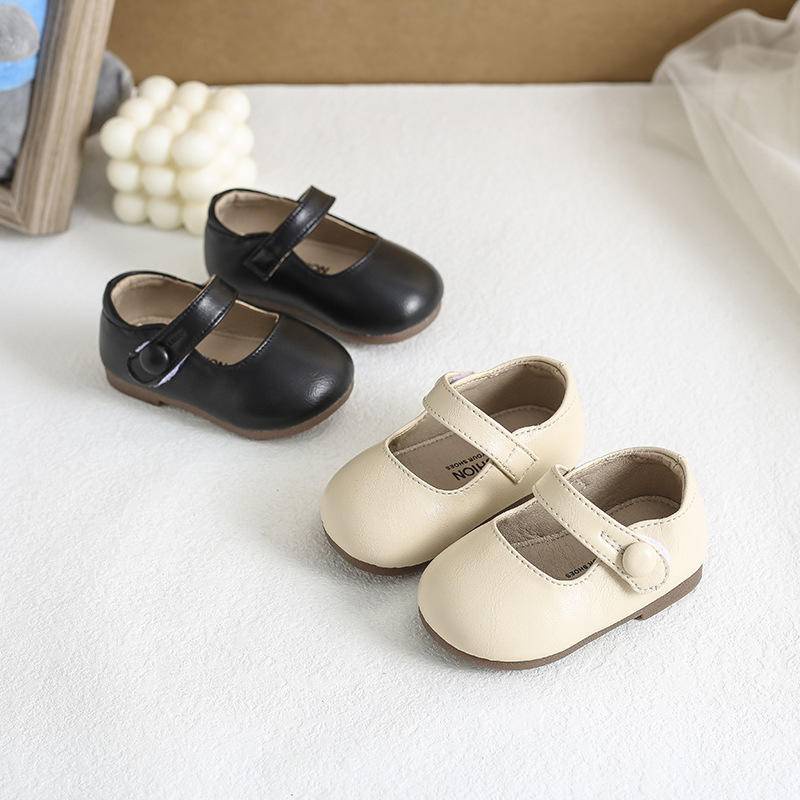 Giày búp bê cho bé gái 0-3 tuổi đế mềm chống trơn trượt phong cách công chúa 2023