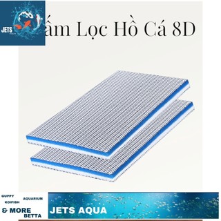 Bông Lọc 8D Thế Hệ Mới 🐠🐠🐠 Bông lọc nước bể cá lọc thô + lọc mịn sạch bẩn thoát nước tốt cho hồ cá koi