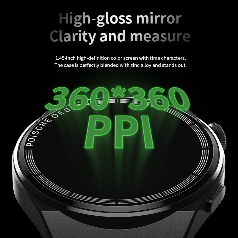 Đồng Hồ Thông Minh t0p gt3 max Màn Hình Tròn 1.45 "Hiển Thị Màu Độ Phân Giải Cao nfc Cho huawei watch 3 pro