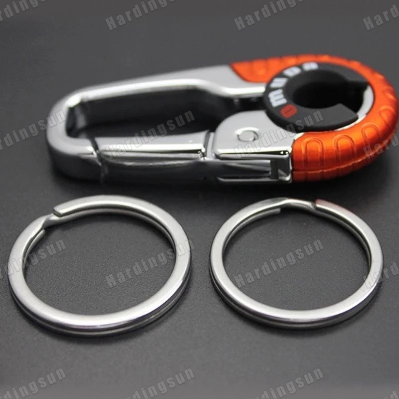 Móc Chìa Khóa Xe Hơi / Túi Xách Bằng Hợp Kim Bền Bỉ Tiện Dụng Cho Nam / Nữ