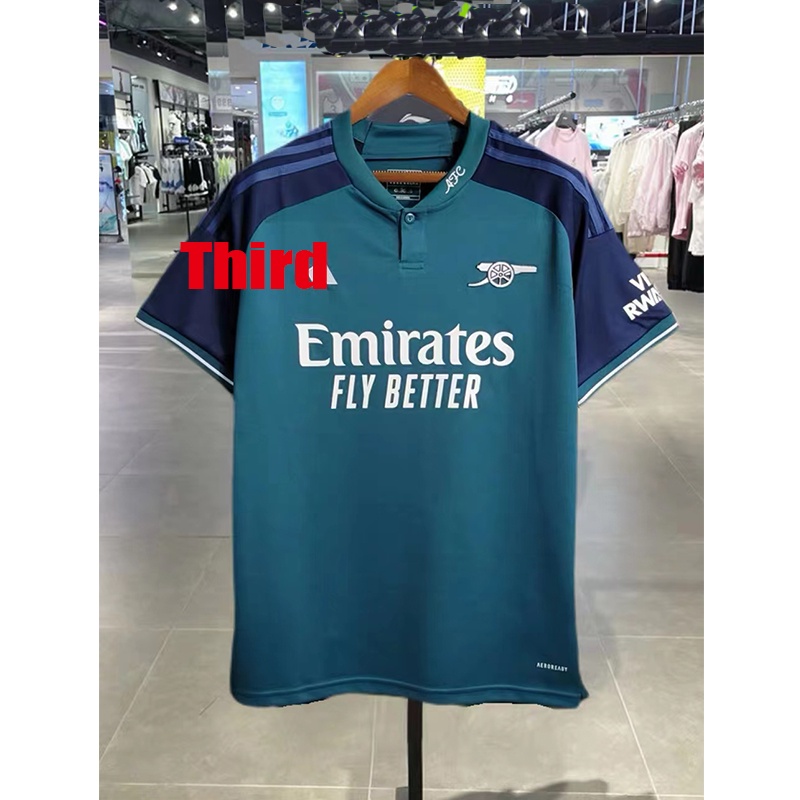 Áo Thun Bóng Đá Dáng Rộng Phiên Bản Số 23-24 arsenal 23 / 24 Chất Lượng Cao