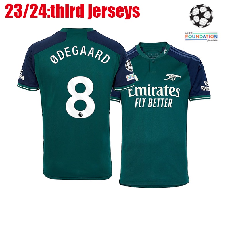 Áo Thun Bóng Đá Dáng Rộng Phiên Bản Số 23-24 arsenal 23 / 24 Chất Lượng Cao