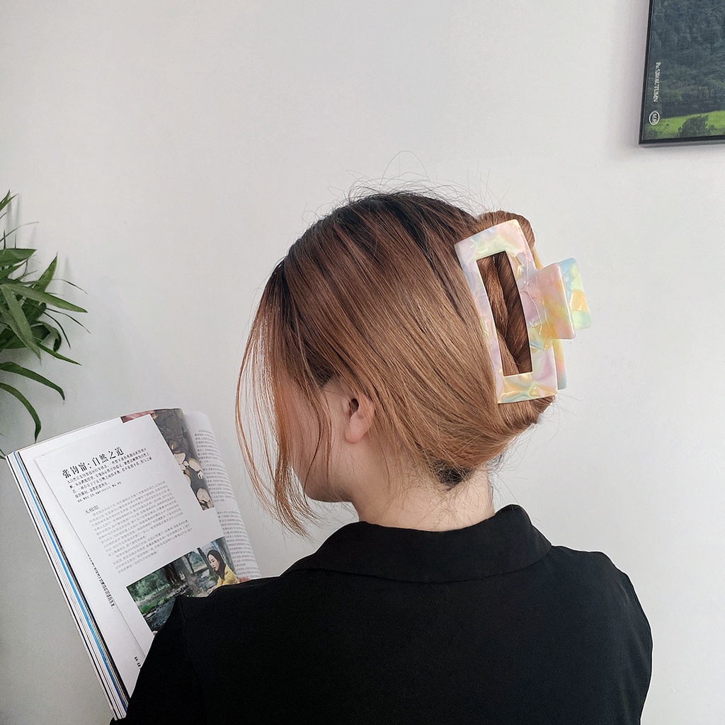 Kẹp Tóc Hình Cá Mập Đính Đá Lấp Lánh Cho Nữ