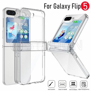 Ốp Điện Thoại pc Trong Suốt Chống Sốc Chống Trầy Cho samsung galaxy z flip 5
