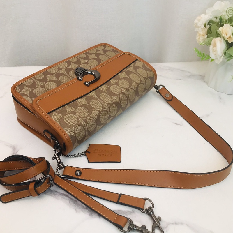 Túi Đeo Chéo In Chữ Thời Trang Cho Nữ coach4140