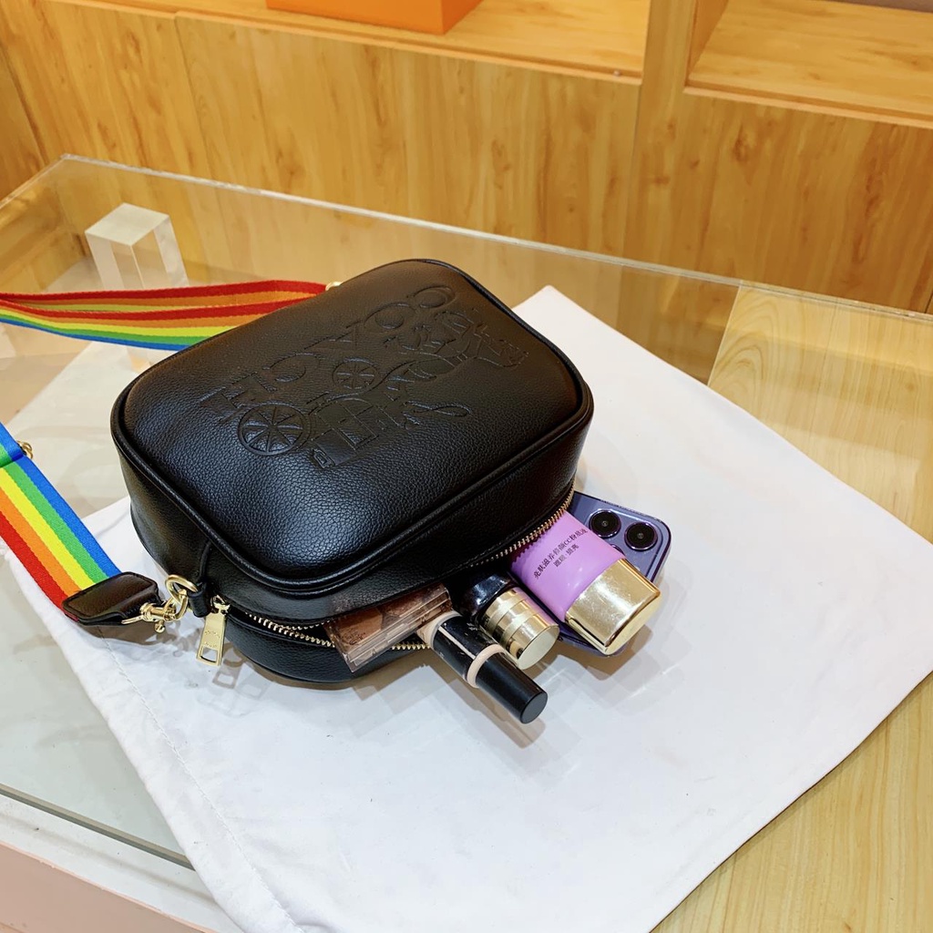 Túi Đeo Chéo Màu Sắc retro Thanh Lịch Cho Nam Và Nữ coach4140 k