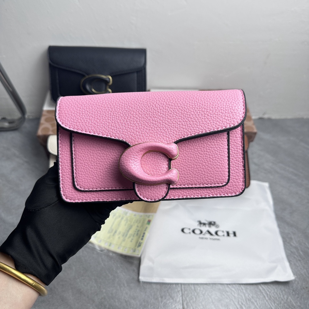 Túi Xách Họa Tiết logo Thời Trang Cho Nữ coach4140 k