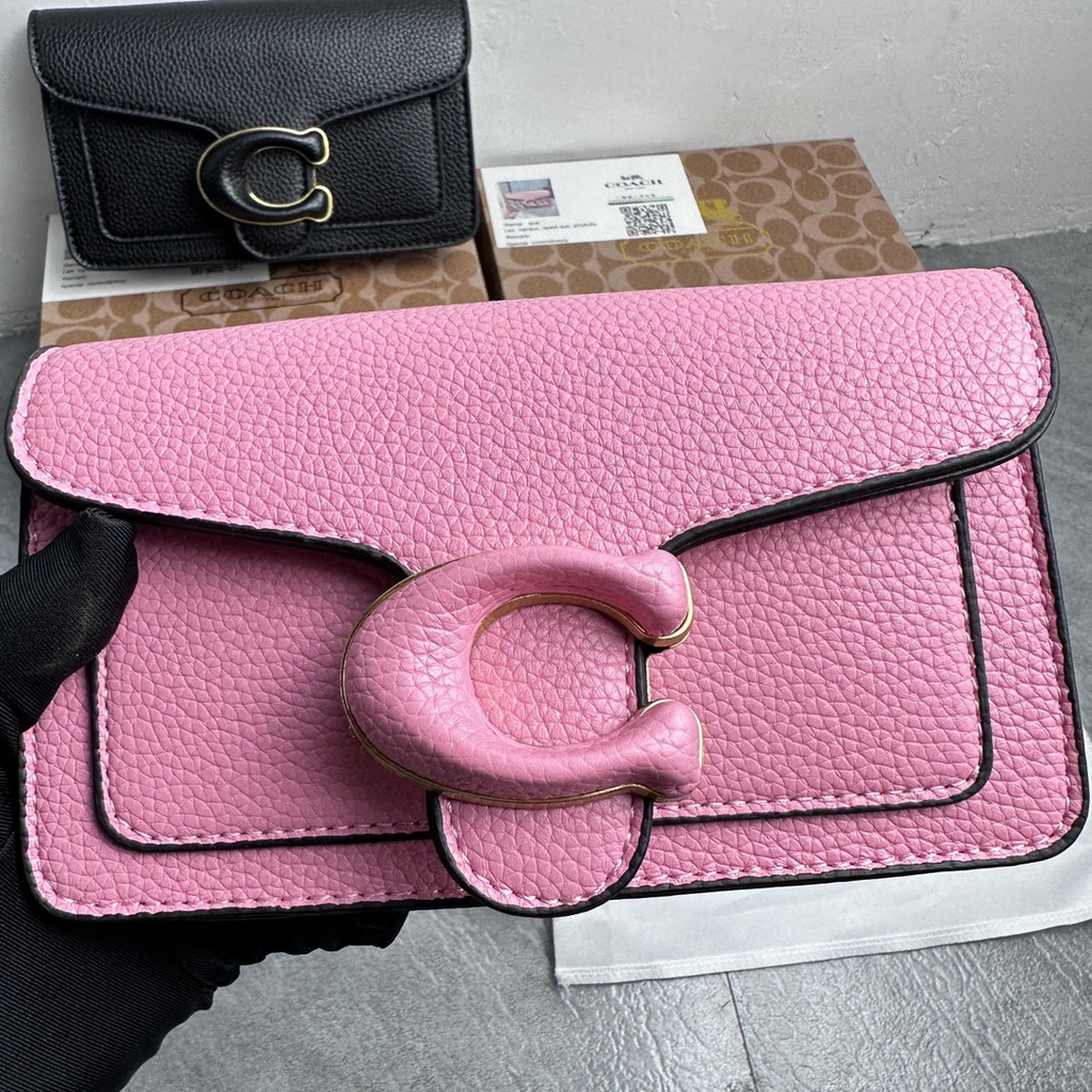 Túi Xách Họa Tiết logo Thời Trang Cho Nữ coach4140 k