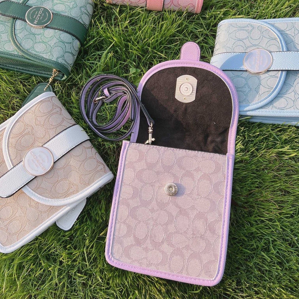 Túi Đeo Chéo Vai Mẫu Mới Phong Cách vintage coach-svsot-c8321 k