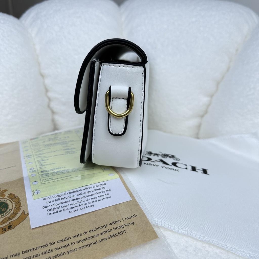 Túi Da Đeo Chéo Vai Có Khóa Cài c6641 b4bk k Cho Nữ