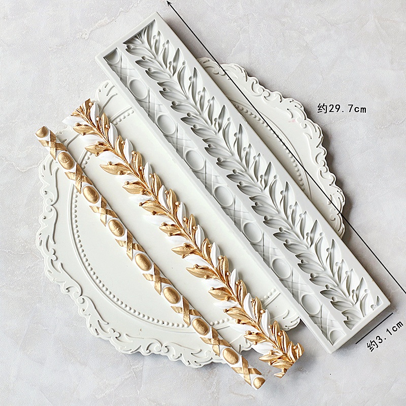 Khuôn silicone Làm Bánh Hình Hoa Phong Cách Châu Âu Cổ Điển
