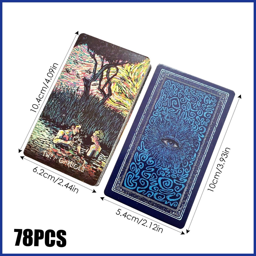 Bộ Bài tarot 78 Lá Tiếng Anh oracle