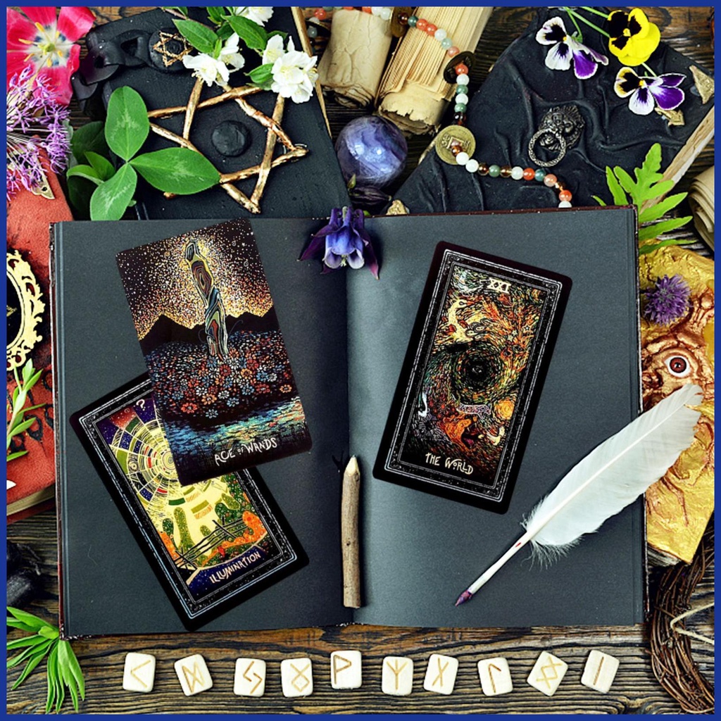 Bộ Bài tarot 78 Lá Tiếng Anh oracle