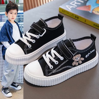 Giày Vải canvas Đế Mềm Chống Trượt Cho Bé