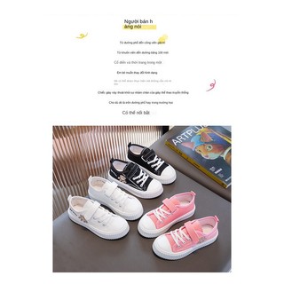 Giày Vải canvas Đế Mềm Chống Trượt Cho Bé