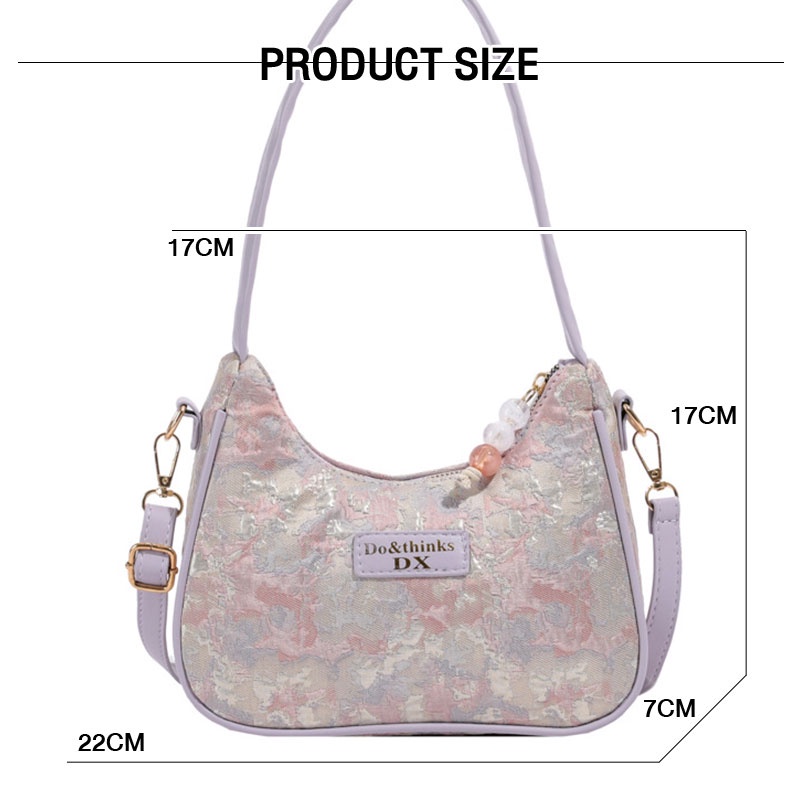 MOUSSON Túi Đeo Chéo Vai Thời Trang Đơn Giản Cao Cấp Cho Nữ