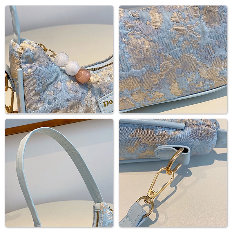 MOUSSON Túi Đeo Chéo Vai Thời Trang Đơn Giản Cao Cấp Cho Nữ