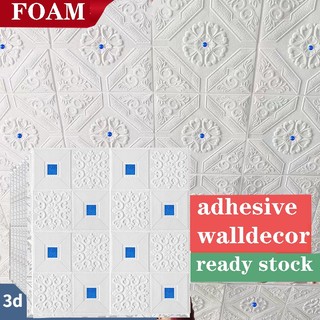 Miếng dán tường xốp dán tường 3d sốp dán tường sốp dán tường Trang trí nhà cửa Giấy Dán Tường Họa Tiết diy Trang Trí Nhà Cửa