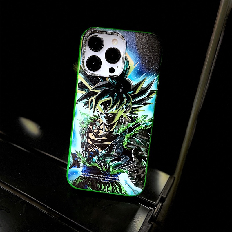 Ốp Điện Thoại Họa Tiết Hoạt Hình Bảy Viên Ngọc Rồng Màu laser Dành Cho iphone 14 12 13 11 pro max