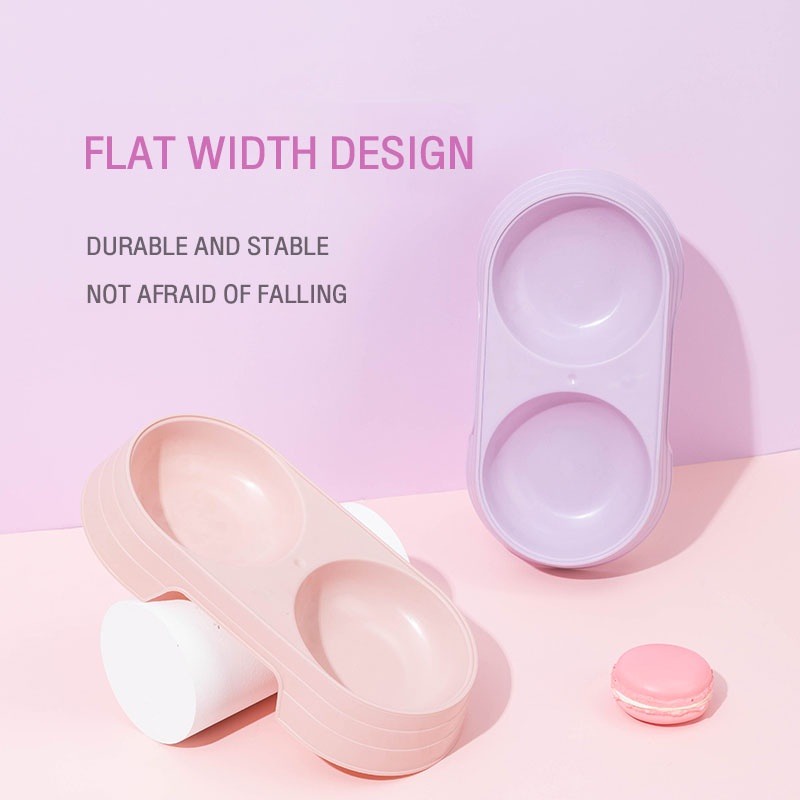 Bát Đôi Thú Cưng Nhiều Màu Tùy Chọn Dễ Thương Cho Chó Mèo Bát Ăn Cho Chó Tô Cho Mèo Phụ Kiện Cho Thú Cưng Bát Đựng Thức Ăn Cho Thú Cưng Nhiều Màu Dễ Thương