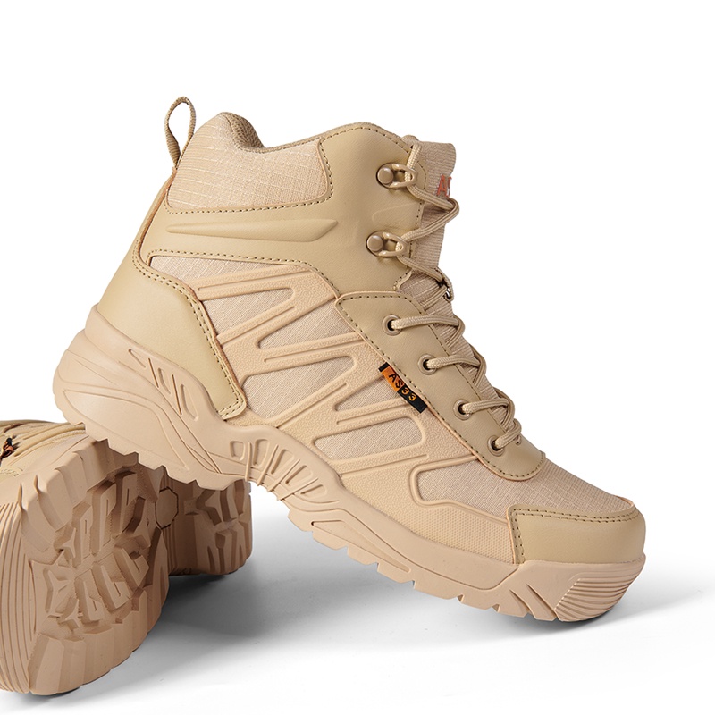 Hàng Có Sẵn Giày Bốt Quân Đội Chính Hãng Siêu Nhẹ Chống Nước Cho Nam Đi Bộ Đường Dài Ngoài Trời