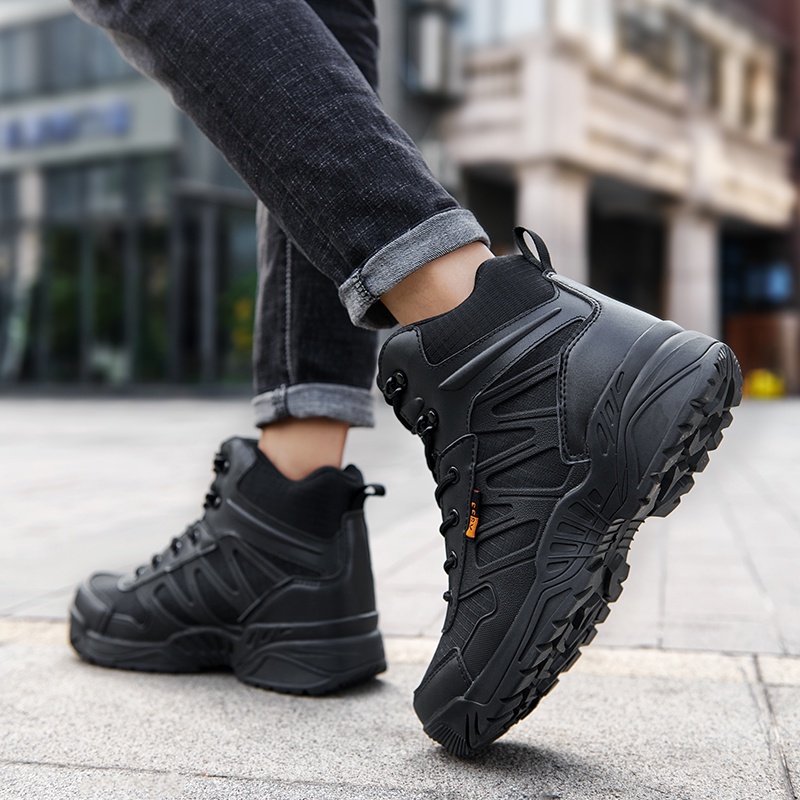 Hàng Có Sẵn Giày Bốt Quân Đội Chính Hãng Siêu Nhẹ Chống Nước Cho Nam Đi Bộ Đường Dài Ngoài Trời