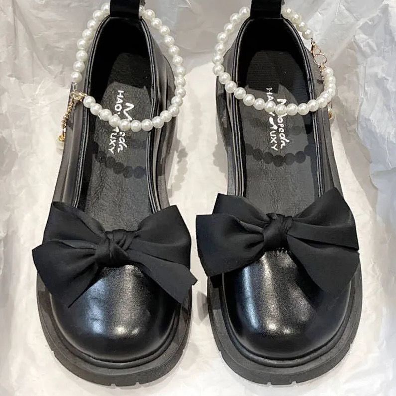 UETEEY giày búp bê Mary Jane Lolita Đế da mềm đế êm thời trang 2023 34Z230821